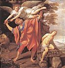 Domenichino Canvas Paintings - The Sacrifice of Isaac
